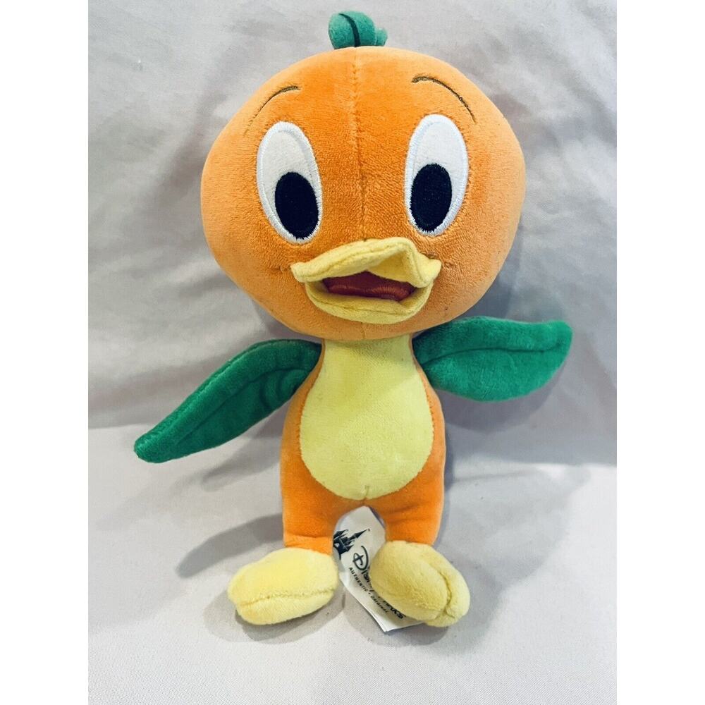 Disney Parks Orange Bird Plush 7" Rare Collectible Doll Great Condition